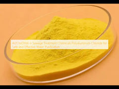 Al2Cln ((OH) 6-n Bahan kimia pengolahan air limbah Polyaluminum Chloride untuk pemurnian air yang aman dan efektif